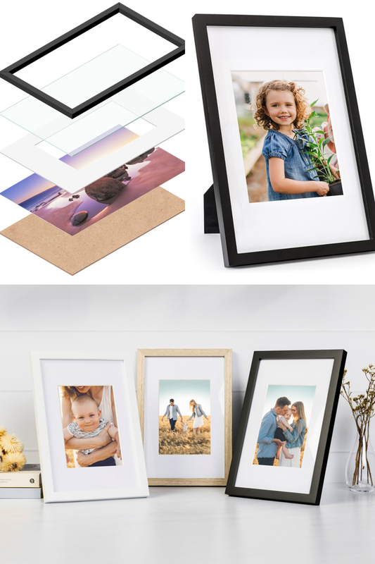 Frames with print