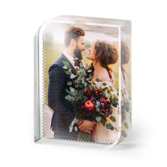 Glass Photo Block